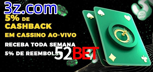 Promoções do cassino ao Vivo 52Bet
